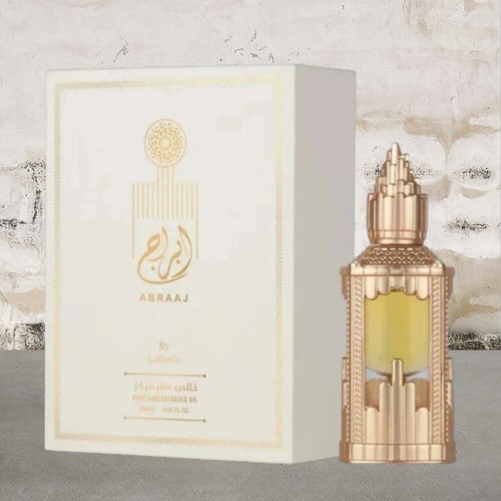Lattafa Unisex Abraaj Pure Concentrated Oil NIB
